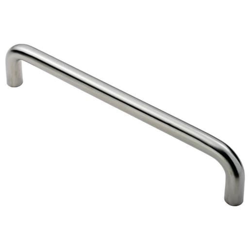 Eurospec 'D' Shaped Pull Handle 30 x 450mm C/C Satin Stainless Steel