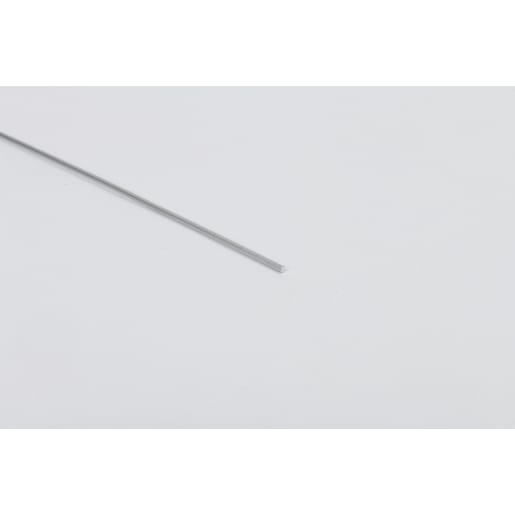 Rothley Silver Anodised Aluminium Round Bar 1m x 4mm