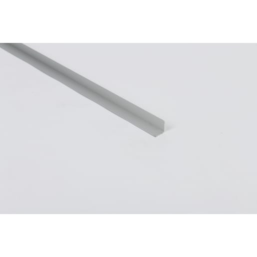 Rothley Anodised Aluminium Equal Sided Angle Bar 1m x 15 x 1mm