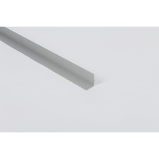 Rothley Anodised Aluminium Equal Sided Angle Bar 2m x 15 x 1mm