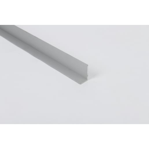 Rothley Anodised Aluminium Unequal Sided Angle Bar 1m x 35 x 20 x 2mm