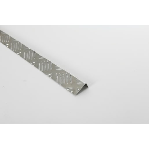 Rothley Aluminium Unequal Sided Angle Bar 2.5m x 23.5 x 43.5 x 2mm
