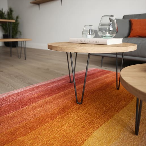 Rothley Hairpin Leg 2 Pin 350mm Matt Black