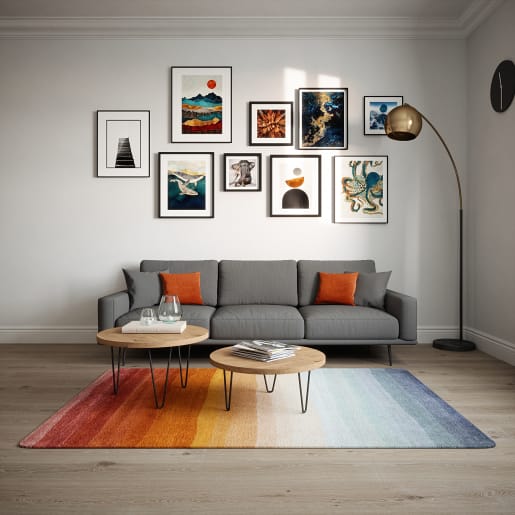 Rothley Hairpin Leg 2 Pin 350mm Matt Black