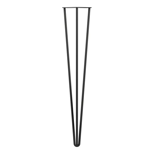 Rothley Hairpin Leg 3 Pin 710mm Matt Black