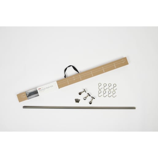 Utensil Rail 19 x 1000mm Antique Brass