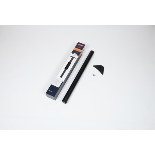 Rothley Baroque Worktop Support Table Leg 60 x 870mm Matt Black