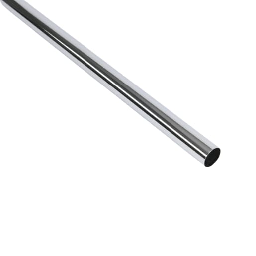 Rothley 25mm x 1219mm Polished stainless steel universal rail