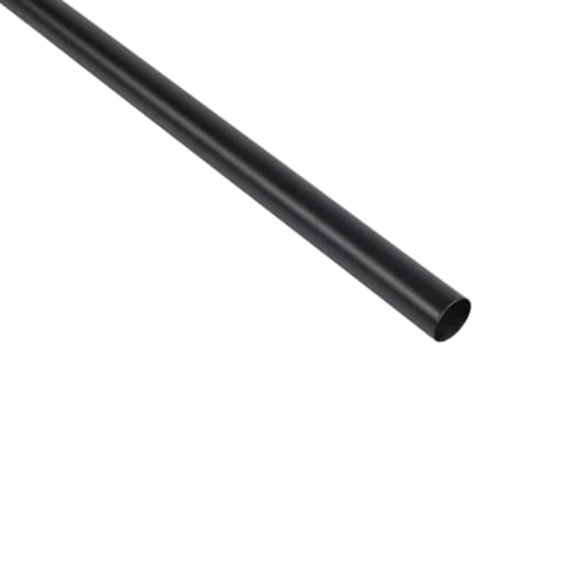 Rothley Matt Black Hanging Rail 25mm x 1219mm 