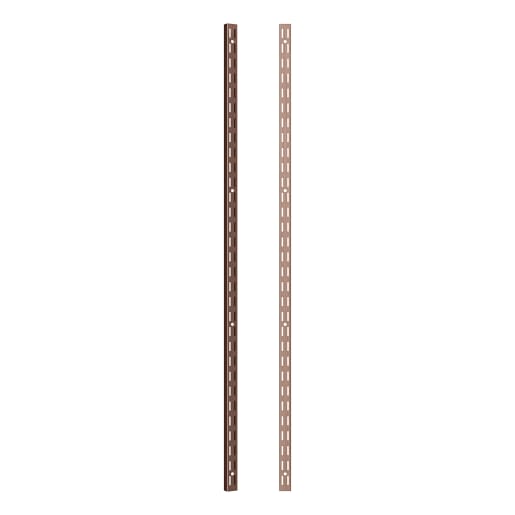 Rothley Baroque Twin Slot Wall Upright 710mm Long Antique Copper