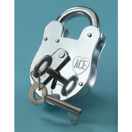 Walsall Old English Padlock With Swing Bar 80 x 64mm
