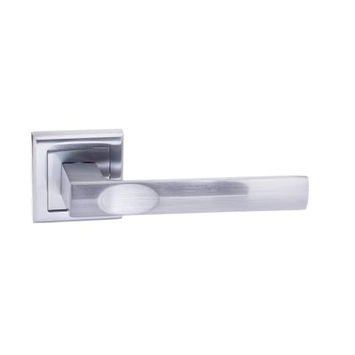 Status Kansas Lever on Square Rose Satin Chrome