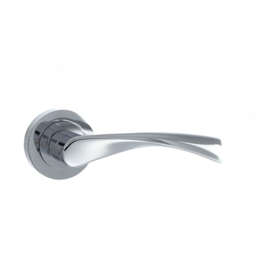 Status Colorado Lever on Round Rose Polished Chrome