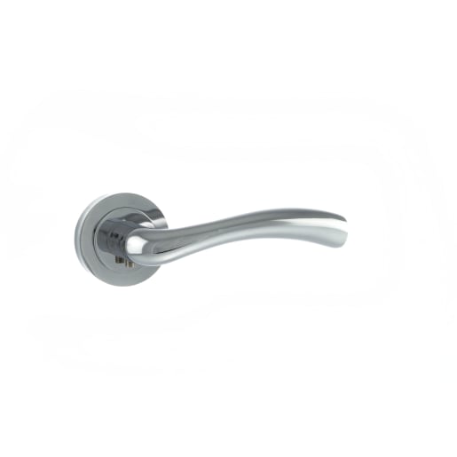 Status Texas Lever on Round Rose Polished Chrome