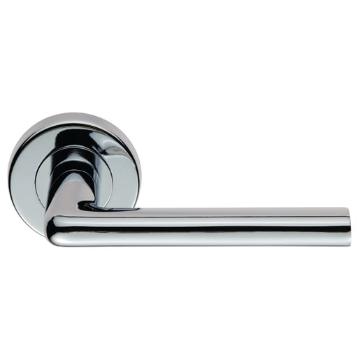 Serozzetta Uno Lever on Round Rose Polished Chrome