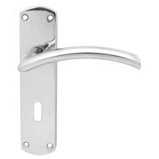Serozzetta Tres Lever Lock Furniture Polished Chrome
