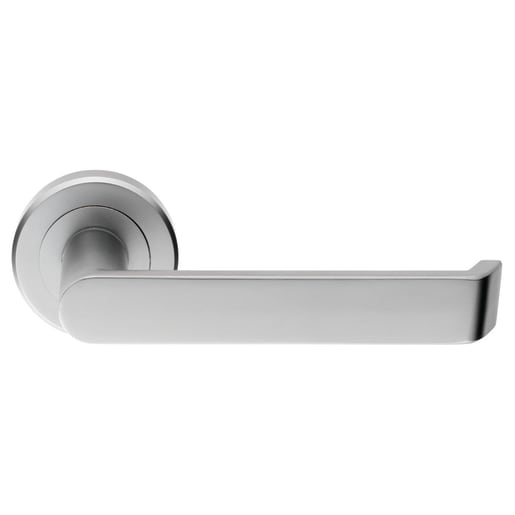 Carlisle Brass Serozzetta Concept Lever on Round Rose Satin Chrome