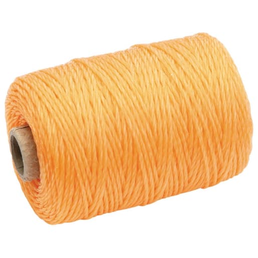 Draper Proplyene Brick Line 100m Orange