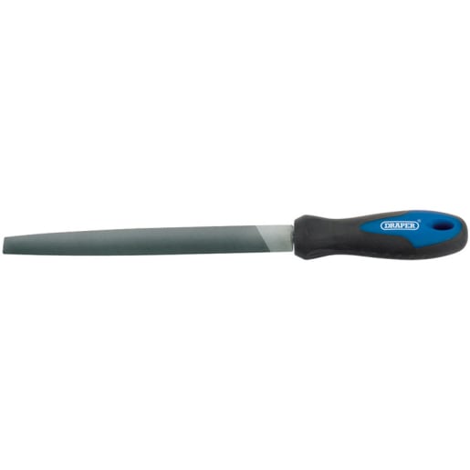 Draper Half Round File with Handle 200mm