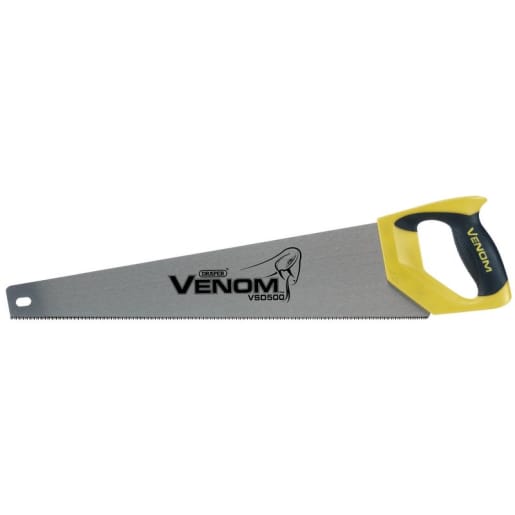 Draper Venom Second Fix Double Ground 500mm Handsaw