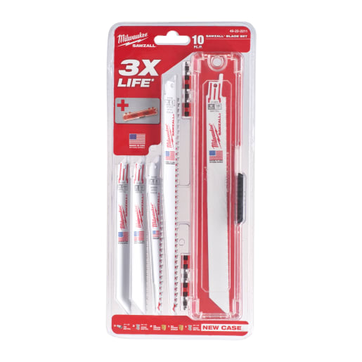 Milwaukee Sawzall Blade Set 10-Piece