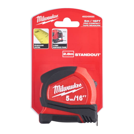 Milwaukee Pro Compact Tape Measure C5-16/25