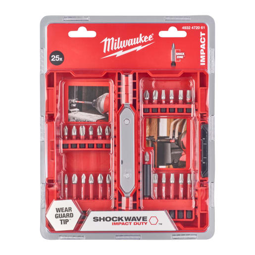 Milwaukee Shockwave Impact Duty Bit Set 25-Piece