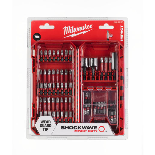 Milwaukee SHOCKWAVE™ IMPACT DUTY Bit Set 70-Piece