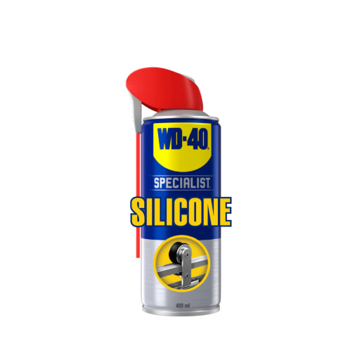 WD-40 Specialist Silicone Lubricant Smart Straw Spray 400ml