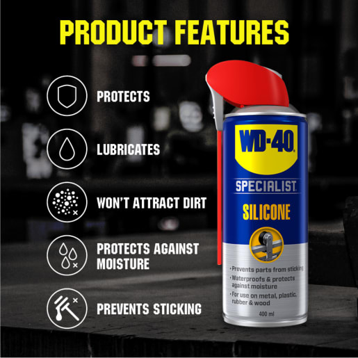 LUBRICANTE SILICONA WD-40 400ML