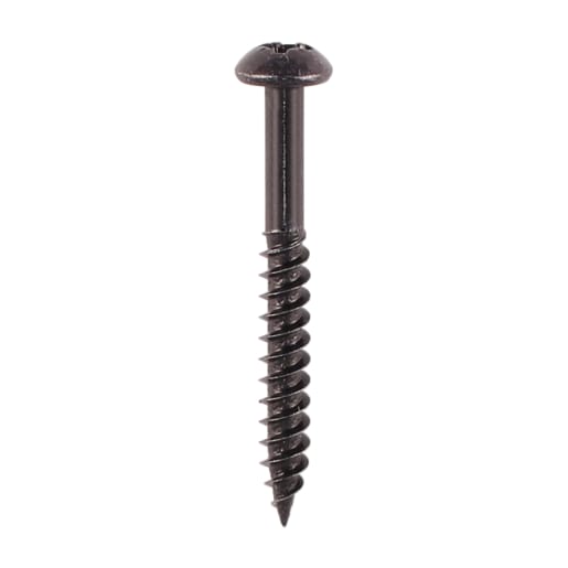 TIMCO Twin-Thread Blackjax Round Head Woodscrews 10 Gauge 2