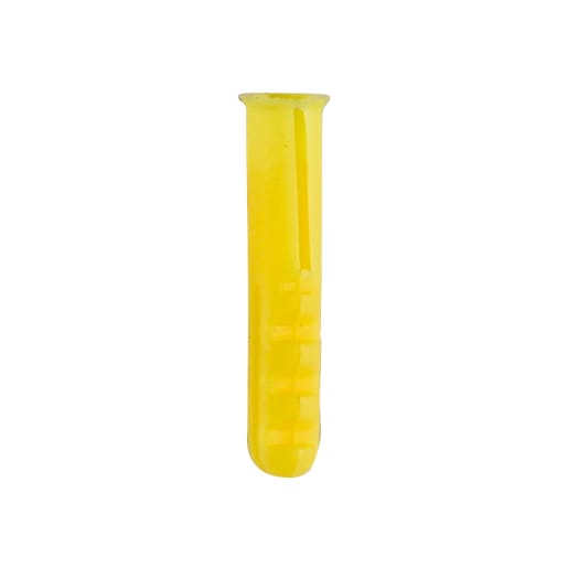 TIMCO Plastic Plugs 25 x 6mm Yellow