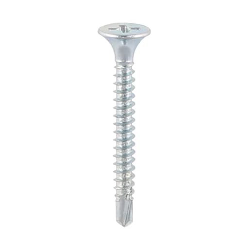 TIMco Self Drill Drywall Screws 3.5 Gauge 38mm Bright Zinc Plated Box of 1000